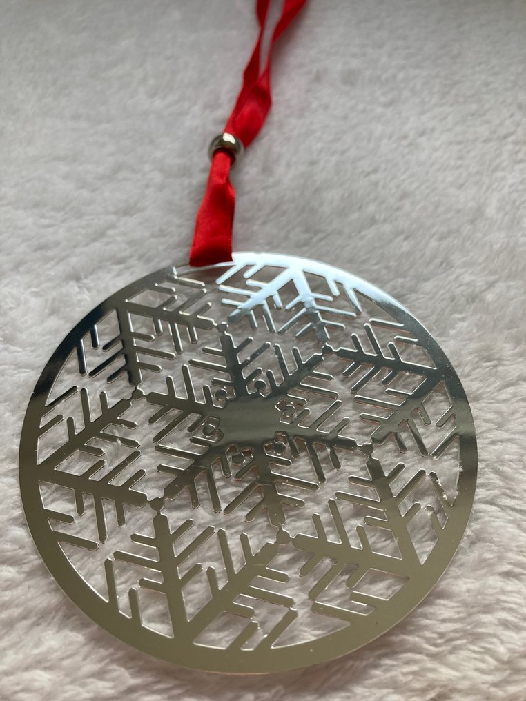 Kerstboomversiering Christofle (2) - Verzilverd #4.3