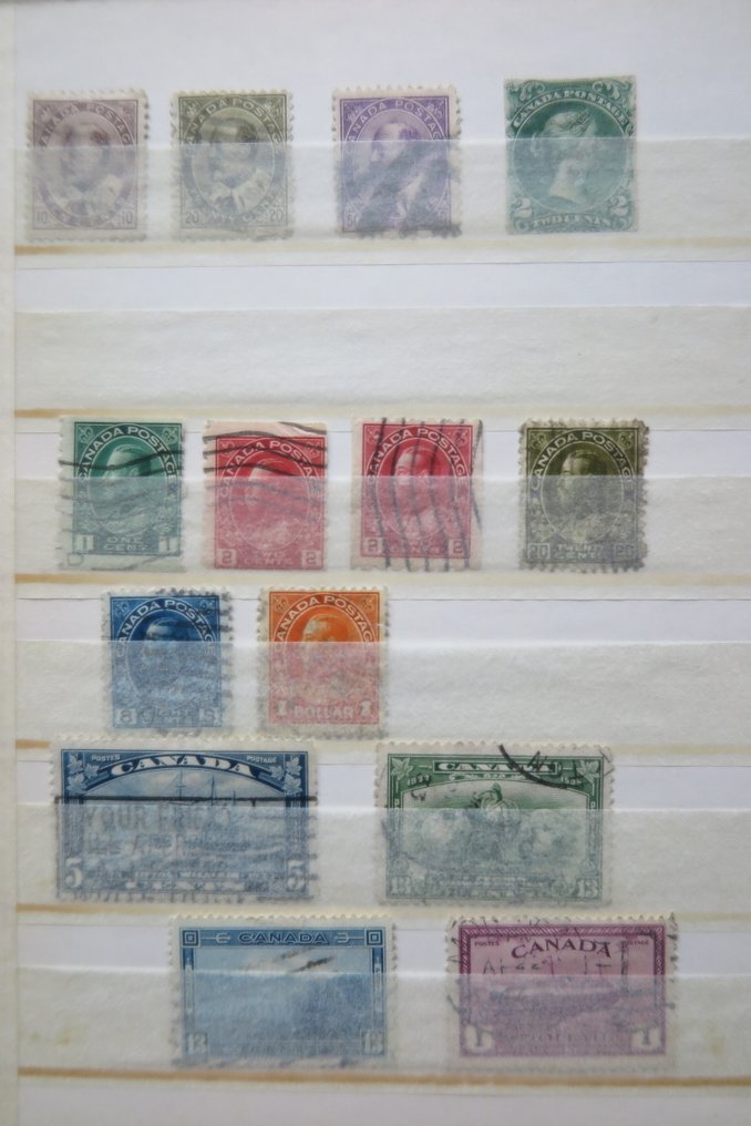 世界  - 一批在10本库存簿中 + 散装材料 #4.3