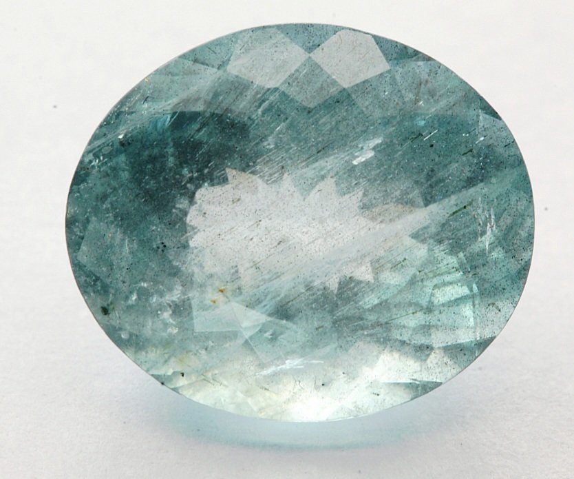 χωρίς τιμή ασφαλείας Μπλε, Γκρι Ακουαμαρίνης  - 8.74 ct - Instituto Gemólogico Español (IGE) #1.0