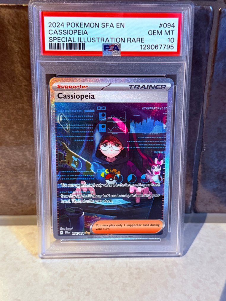 Pokémon - 1 Graded card - Cassiopeia 094 Foil, Alt art - PSA 10 - Various sets #1.0