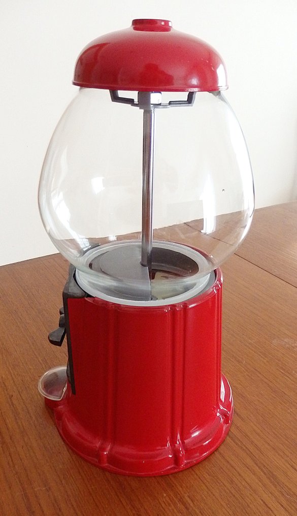 Μηχανή με τσίχλες - vintage industrial - μηχανές αυτόματης πώλησης καραμέλας  #4.3