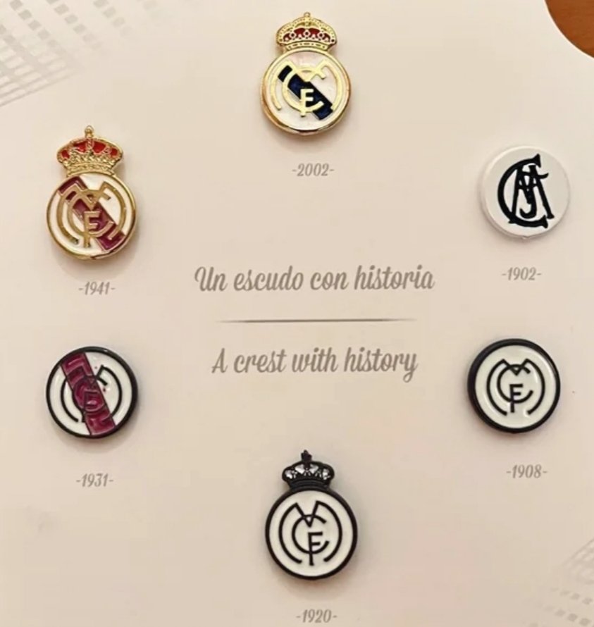 Real Madrid - Ολοκλημένη συλλογή ιστορικών ασπίδων Real Madrid - Área VIP  #3.2