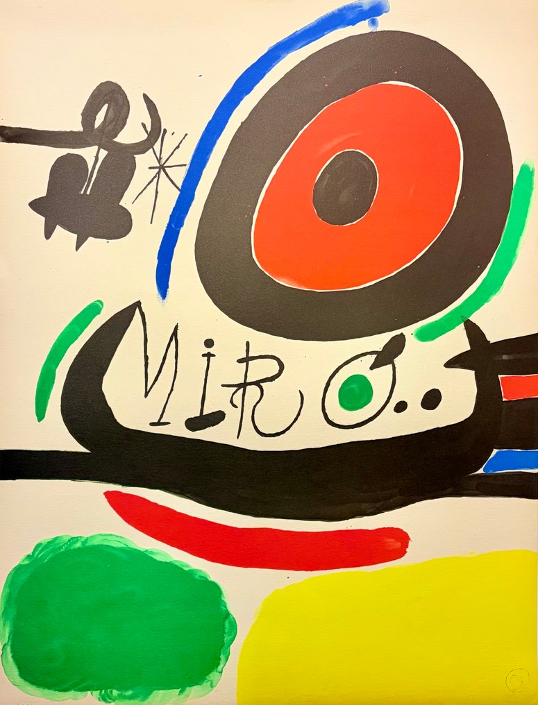 Joan Miro (1893-1983) - Joan Miró: Exposición Tres Libros, Osaka (Signed and numbered) #2.1