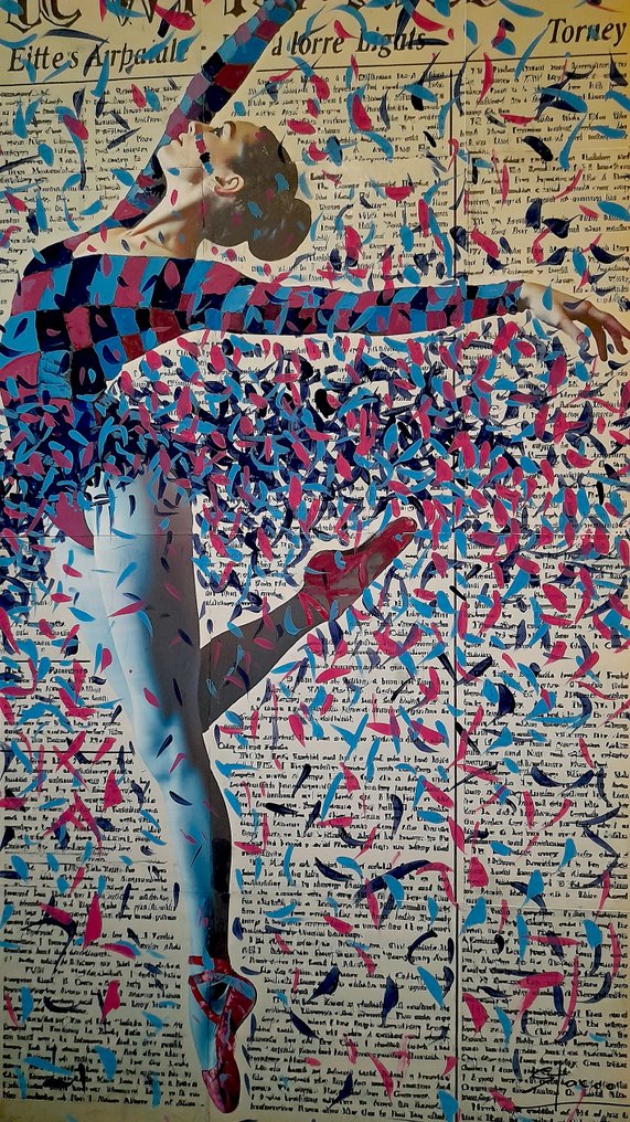 Giorgio Stocco - Ballerina pop 37- opera unica #3.2