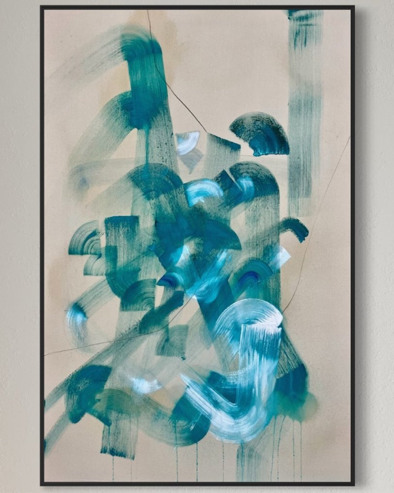 Andi Golden - Green Poetry - XL - NO RESERVE #1.0