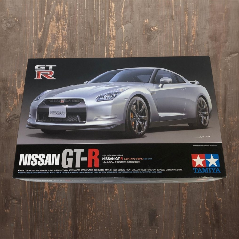 Tamiya  - 玩具汽車 1/24 SCALE NISSAN GT-R - 1990-2000 - 日本 #1.0