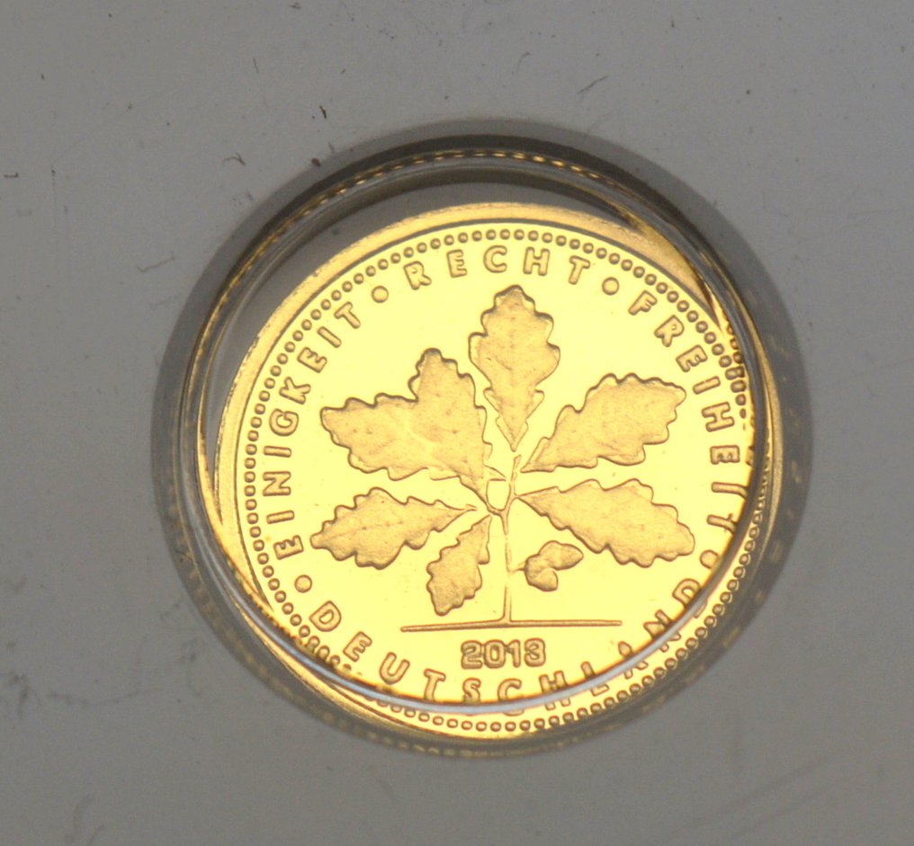 Γερμανία. Medal 2013 - Holstentor Lubeck - .585 Gold  (χωρίς τιμή ασφαλείας) #2.1