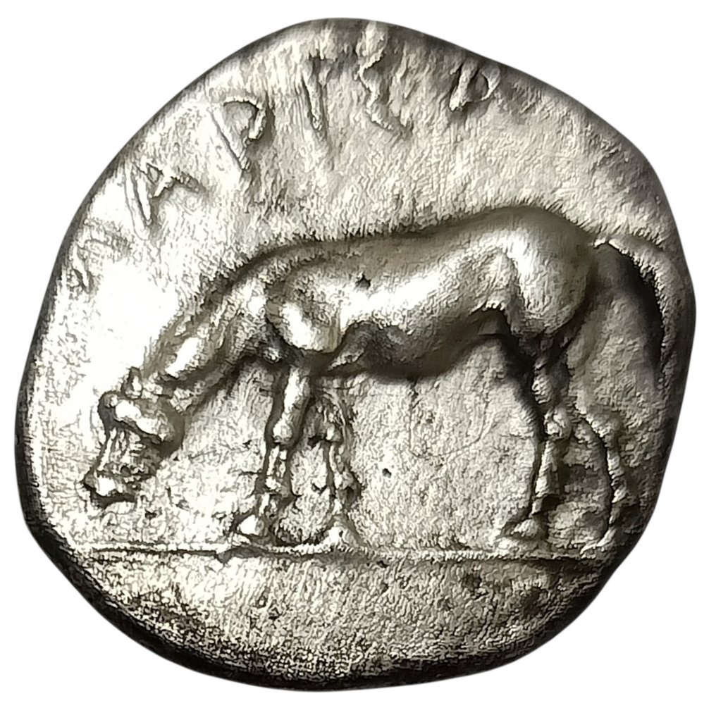 Tesalia, Larisa Drachm ca. 400-370 BC #1.0