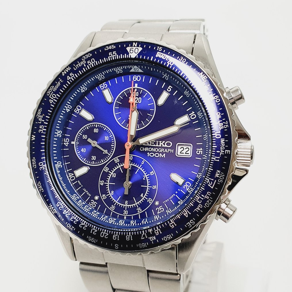 Seiko - Chronograph - χωρίς τιμή ασφαλείας - 7T92-0CF0 - Άνδρες - 2010-2020  #1.0
