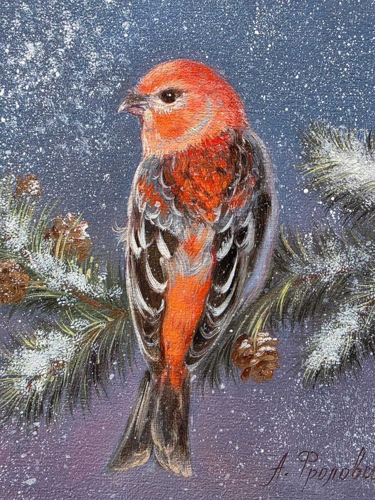 Anna Frolova (XX-XXI) - Пташка смеречник на засніженій ялинці #2.1