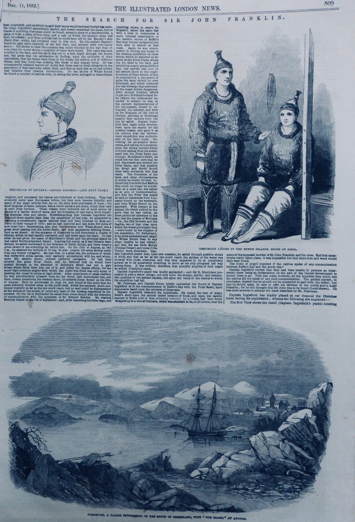 Expéditions vers le pôle Nord - L'Univers Illustré - 1852-1881 #3.2