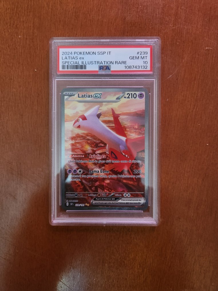 Pokémon - 1 Graded card - Latias 239 Full kunst, Folie - PSA 10 - Scarlet & Violet - Surging Sparks #1.0