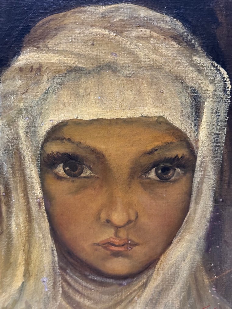 Felice Caplane (1912-?) - Ritratto di donna orientale #4.3