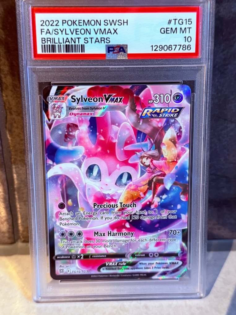 Pokémon - 1 Graded card - Sylveon Πλήρης τέχνη, Foil - PSA 10 - Sword & Shield #1.0