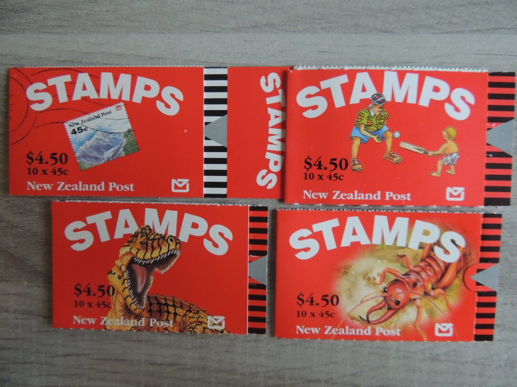 Νέα Ζηλανδία & Αυστραλία  - Σετ / Πακέτο από 80 σημειωματάρια σε ένα κουτί. #3.2