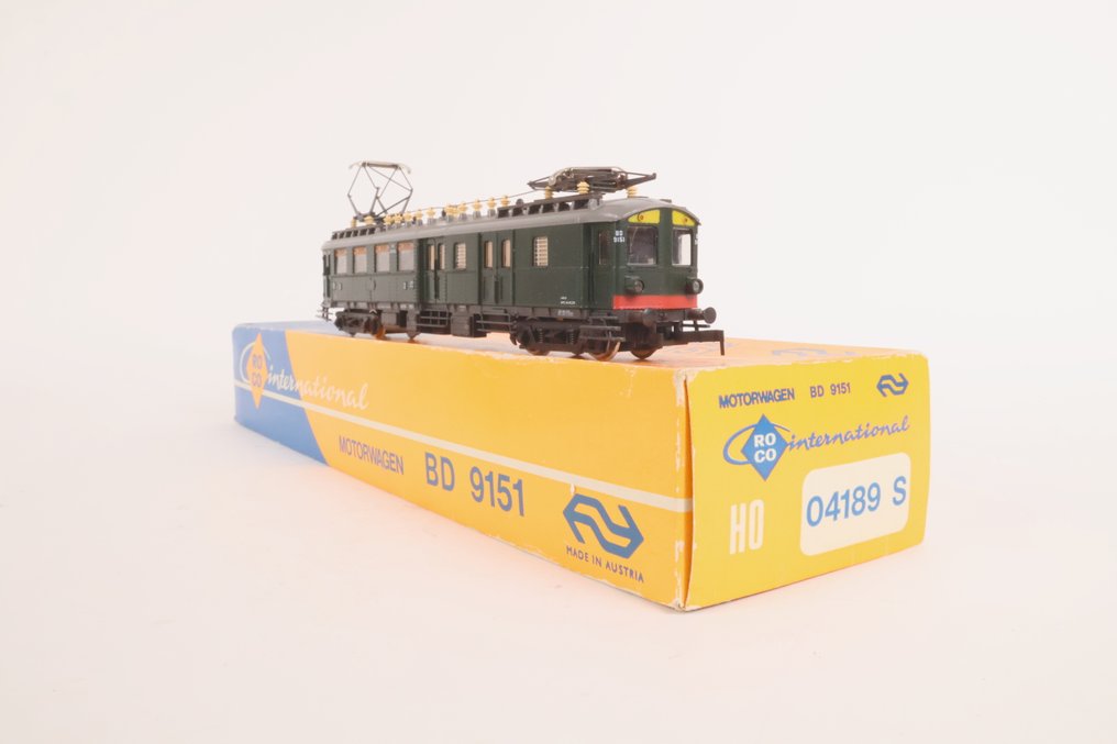 Roco H0 - 04189S - Ηλεκτροκίνητη ατμομηχανή (1) - Blokkendoos BD 9151 - NS #3.2