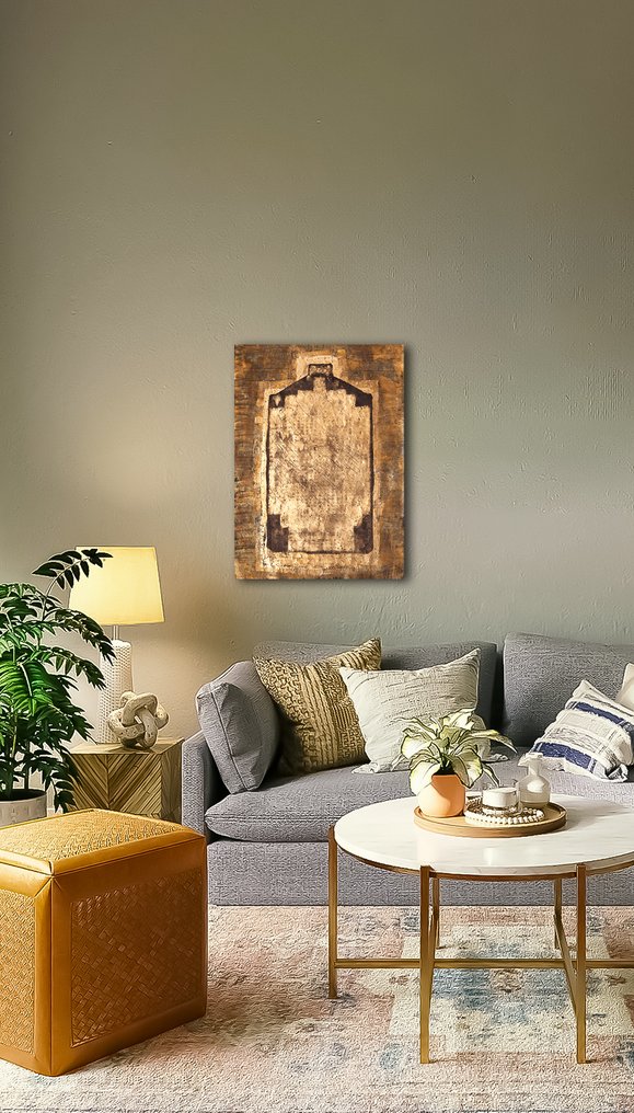 Fran Gonzalez 1959 (Contemporary Gilding) - Las Columnas del Templo #1.0