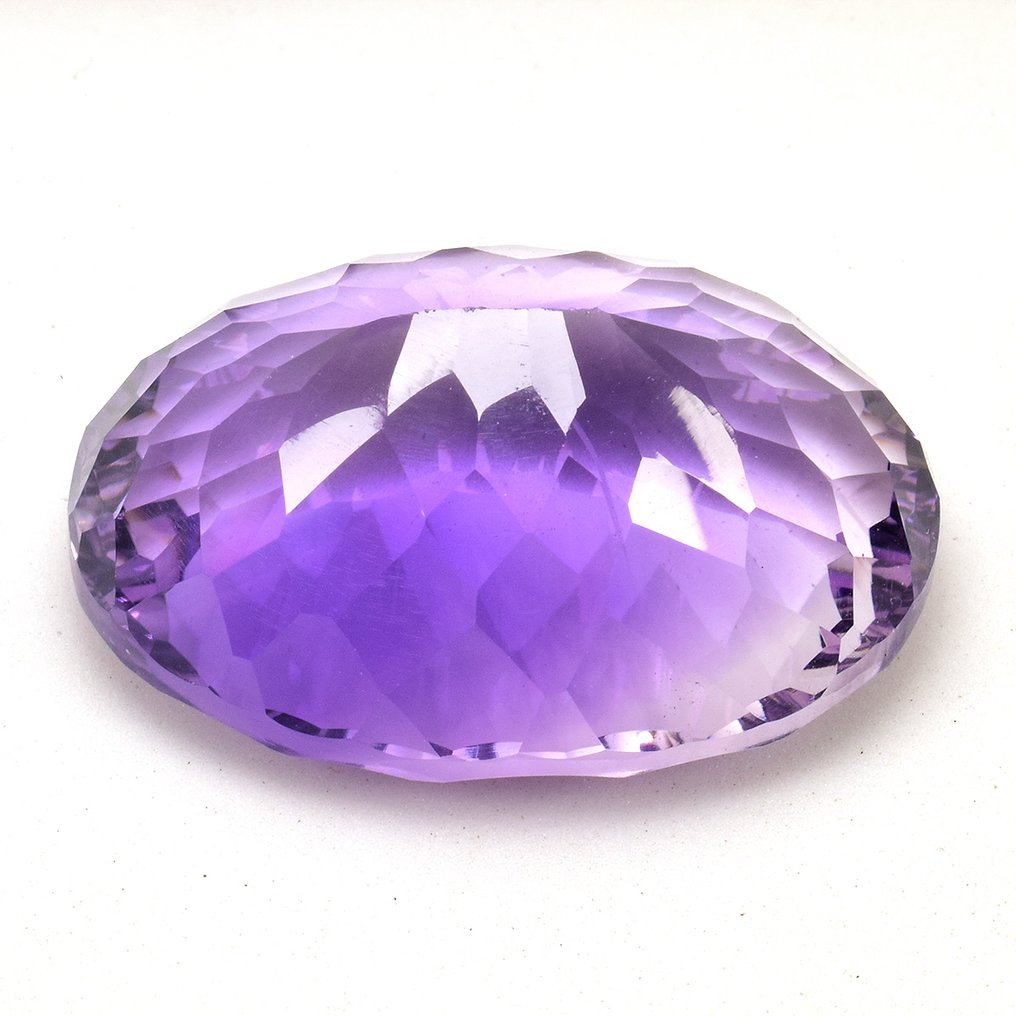 χωρίς τιμή ασφαλείας - 1 pcs  Μωβ Αμέθυστος  - 38.27 ct - Διεθνής Ένωση Έγχρωμων Πολύτιμων Λίθων (ICA GemLab) #4.3