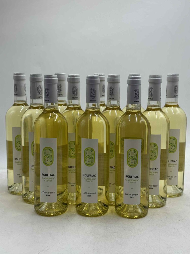 2024 Rouffiac Chardonnay chenin white - Cahors - 12 Pullot (0.7 L) #1.0