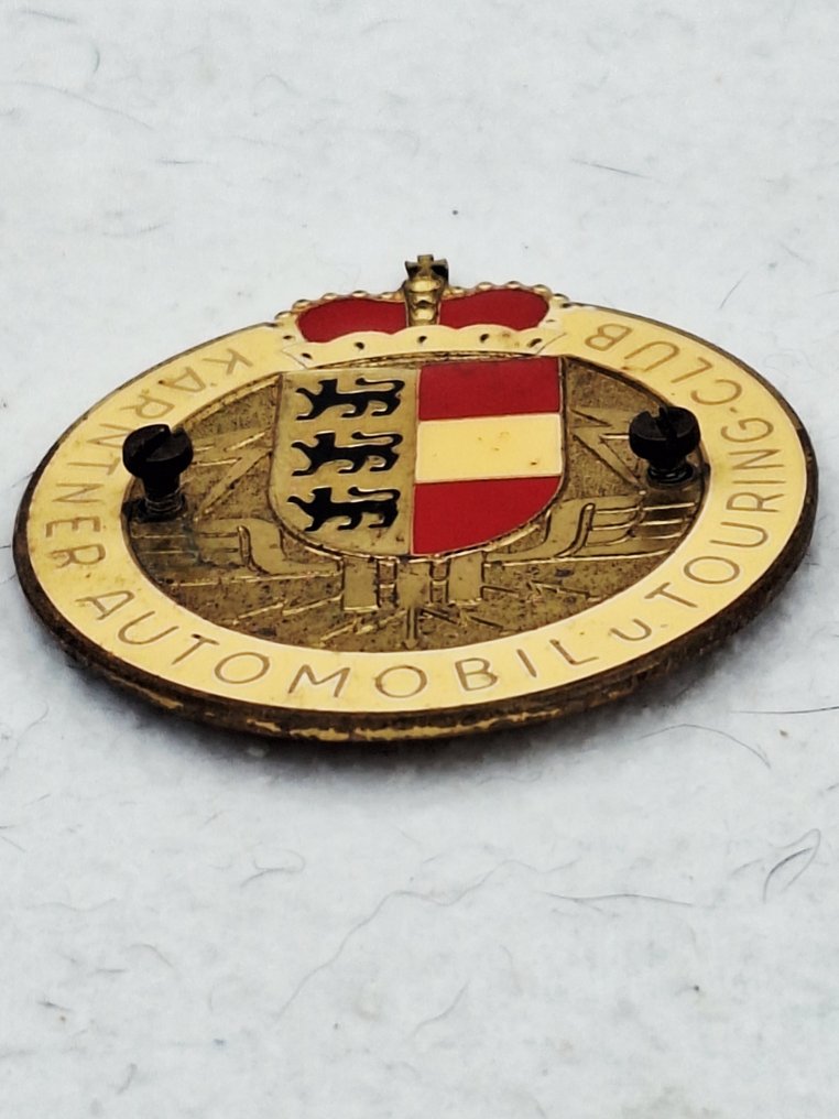 Mascote - Kärnter Automobil und Touring Club - Emaille sobre metal #1.0