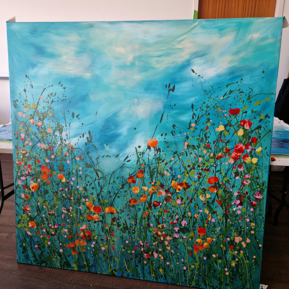 Irina Morisch - In the rush of the wind - square  XXL- #4.3