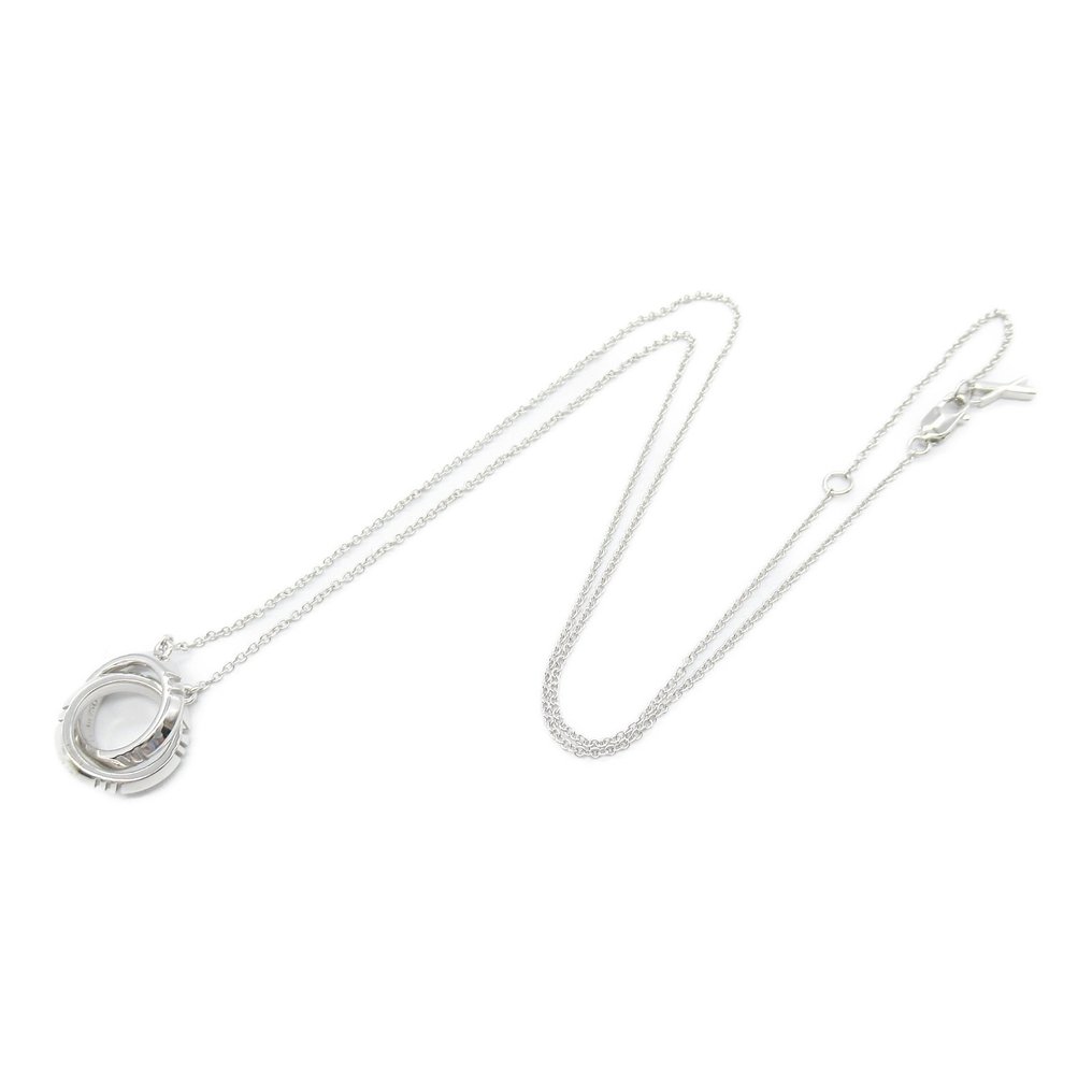 Tiffany & Co. - 頸鏈 - 18 克拉 白金 #1.0