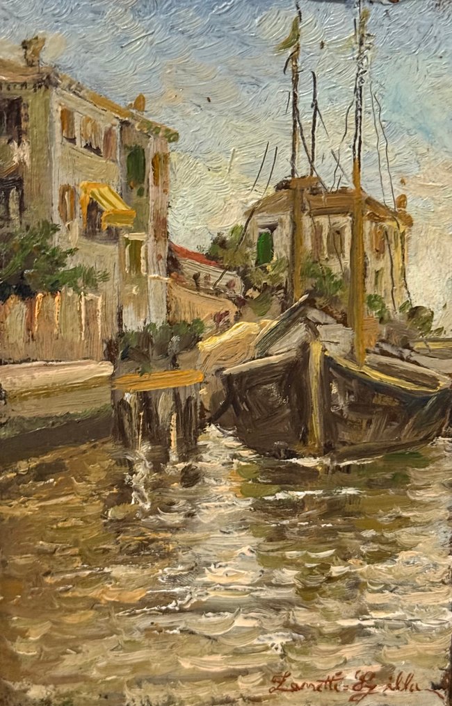 Vettore Zanetti Zilla (1864-1946), a firma di - Venezia #1.0