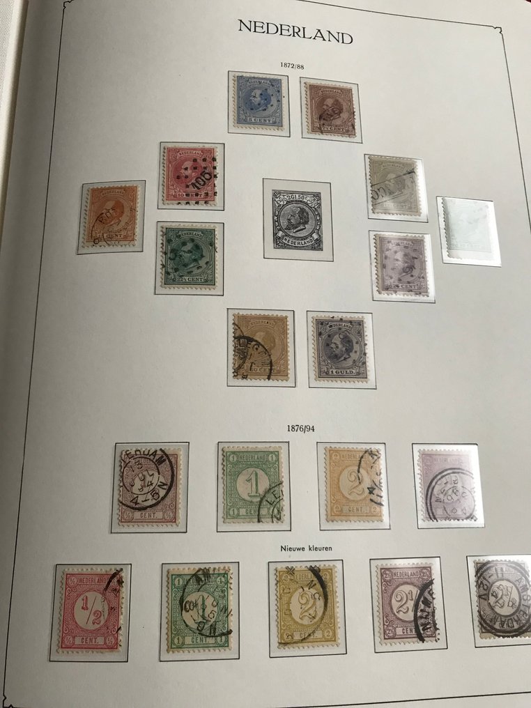 荷兰 1852/2000 - KA-BE 相册和库存簿中的收藏 #3.2