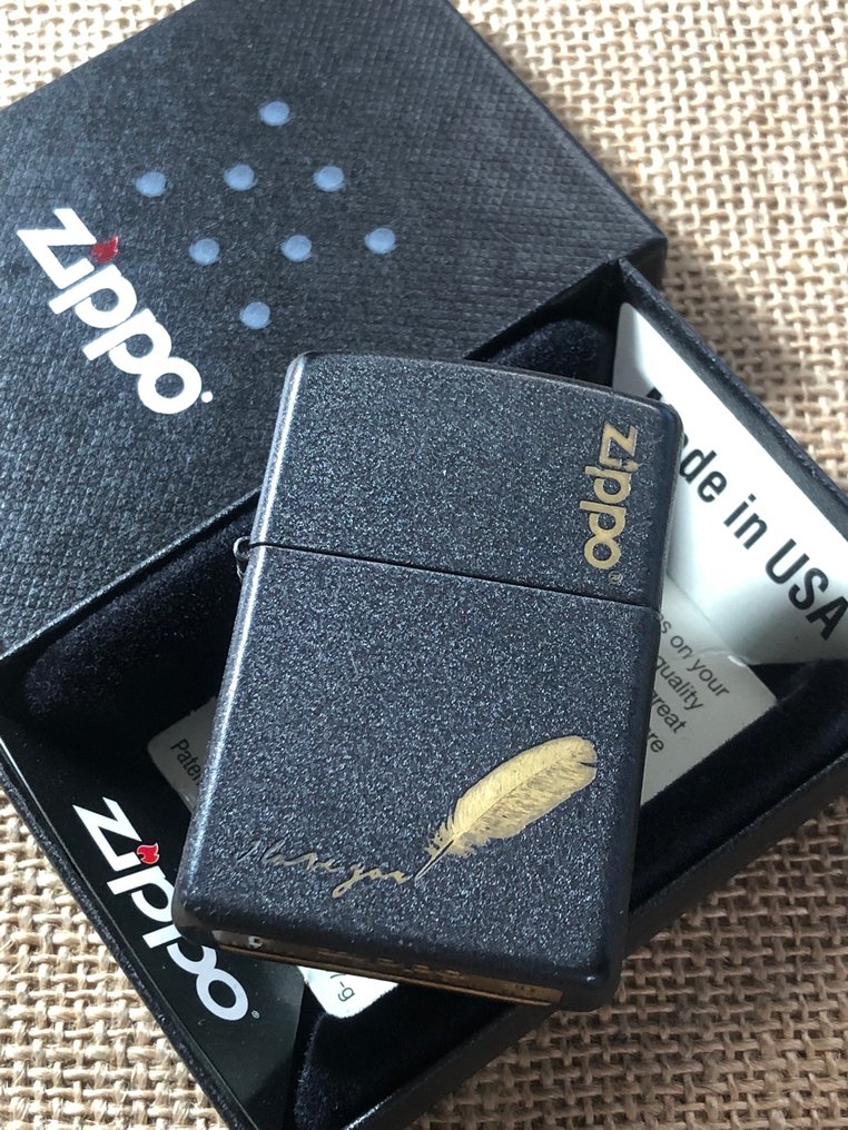 Zippo - Ingen mindstepris - Lighter - Stål, Emalje #1.0