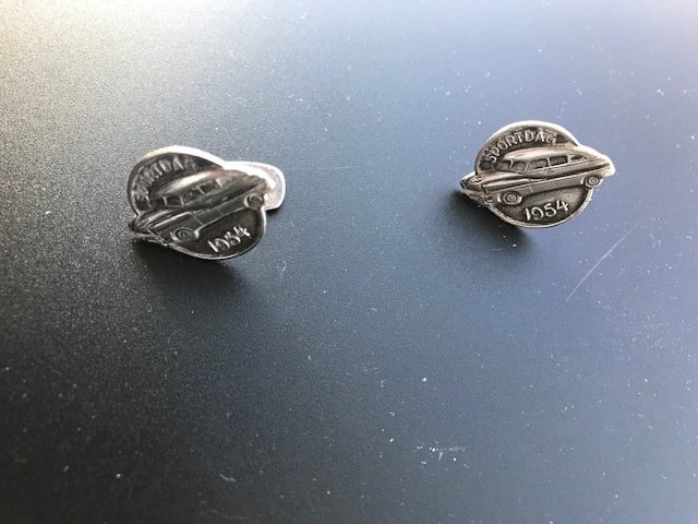 botões de punho - Ford - 1954 Ford pin - 1954 #1.0