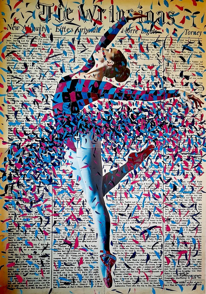 Giorgio Stocco - Ballerina pop 37- opera unica #1.0