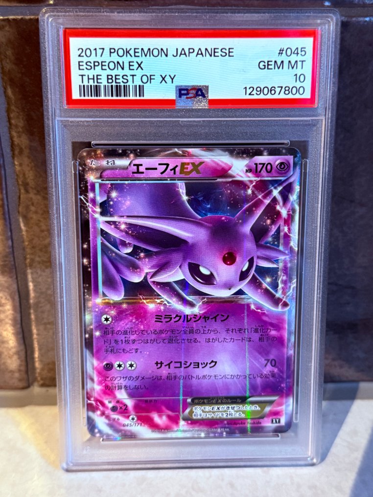 Pokémon - 1 Graded card - Espeon 045 Foil, Full art - PSA 10 - Various sets #1.0