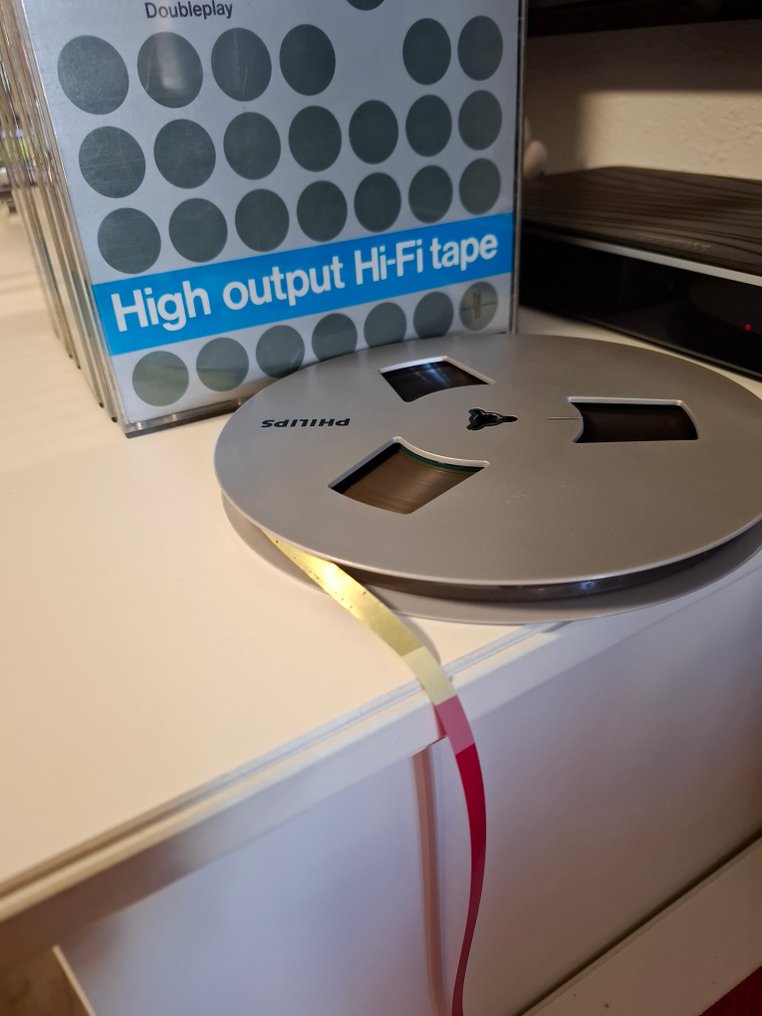 PHILIPS DP18 - DP 18  7" - Bobine de 18 cm cu bandă - 1978 #1.0