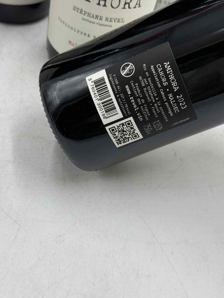 2023 Stéphane Revel Amphora Malbec Gourmand - Cahors - 6 Flaskor (0,75L) #2.1