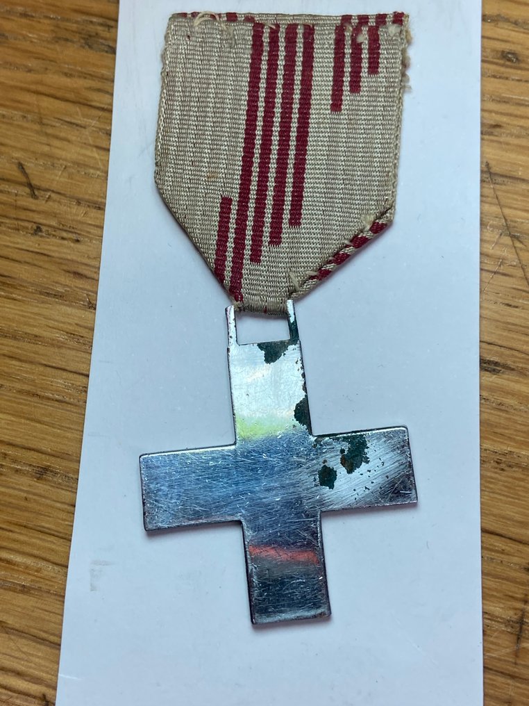 Italien - Militär medalj - Croce gioventù italiana del littorio - 1937 #4.3