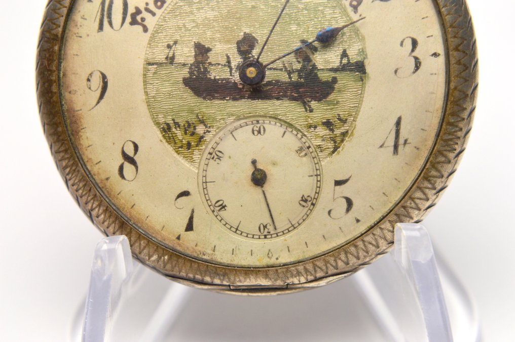 Francisco M. Zaragoza - 800 Silver - mechanical pocket watch - 1900-1949 #2.1