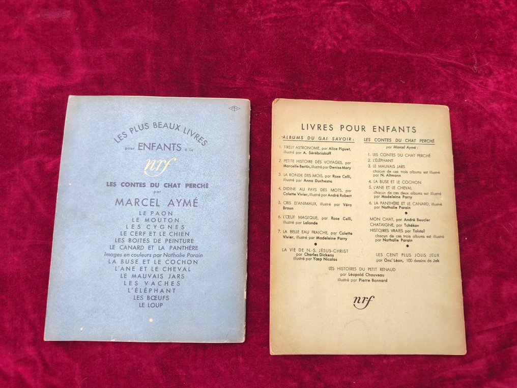 Marcel Aymé, Nathalie Parain - Les vaches/Le canard est la panthère - 1937-1942 #4.3