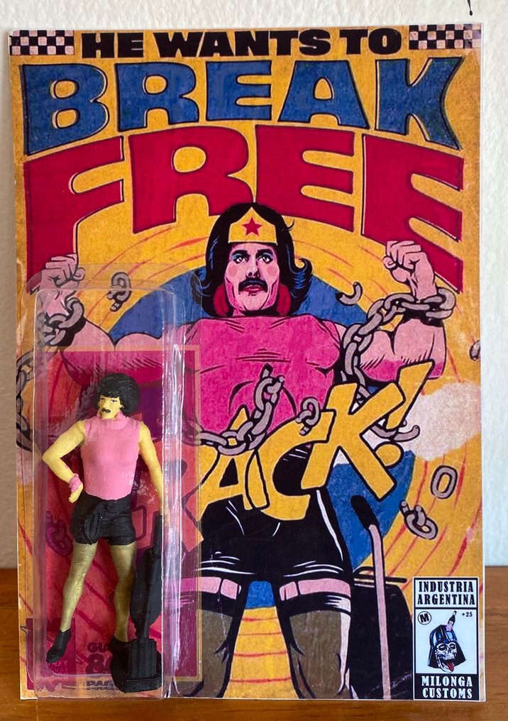 He Wants to Break Free - Freddie Mercury Action Figure Customs Musica - Argentyna #1.0