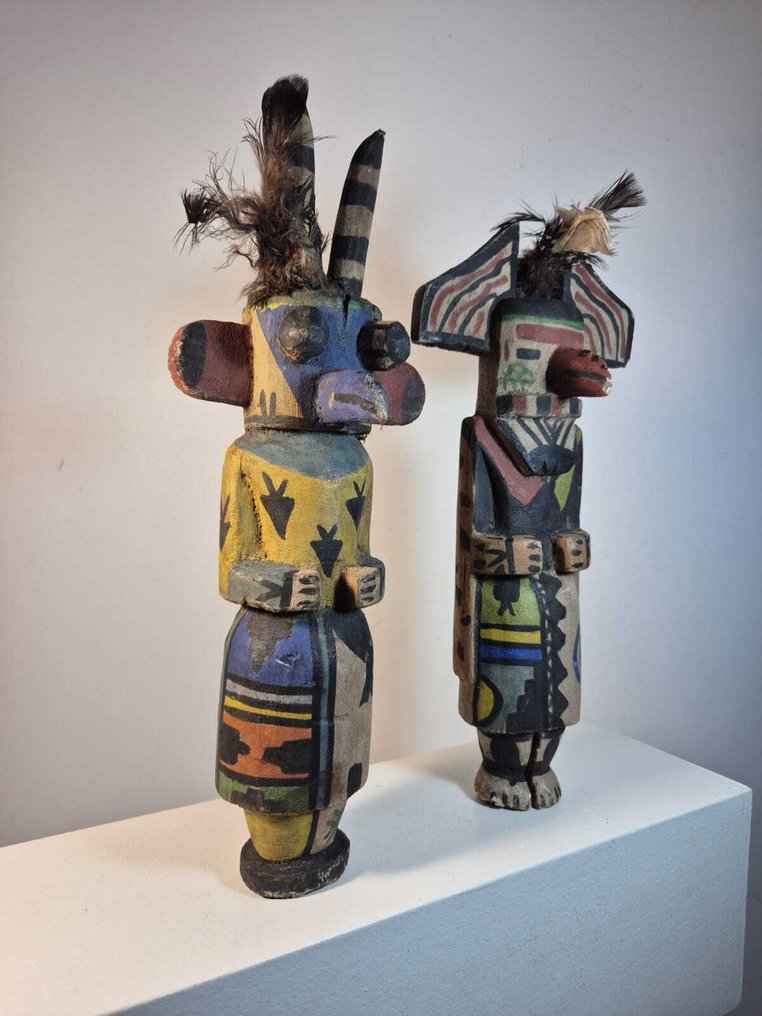 Très beau couple Kachina/Hopi - Doll #2.1