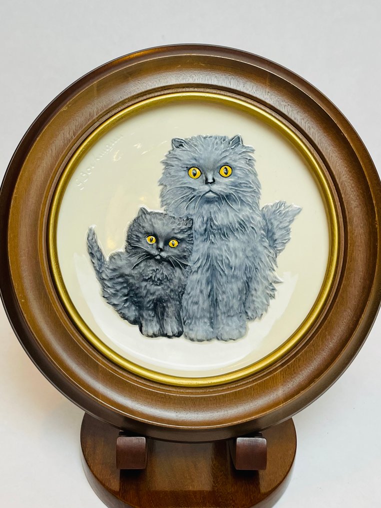 Goebel - Gerhard Bochmann - Διακοσμητικό πιάτο τοίχου - Mothers Series 52512/19 - Κεραμικό, Ξύλο - Goebel πολυτελής πίνακας τοίχου #1.0