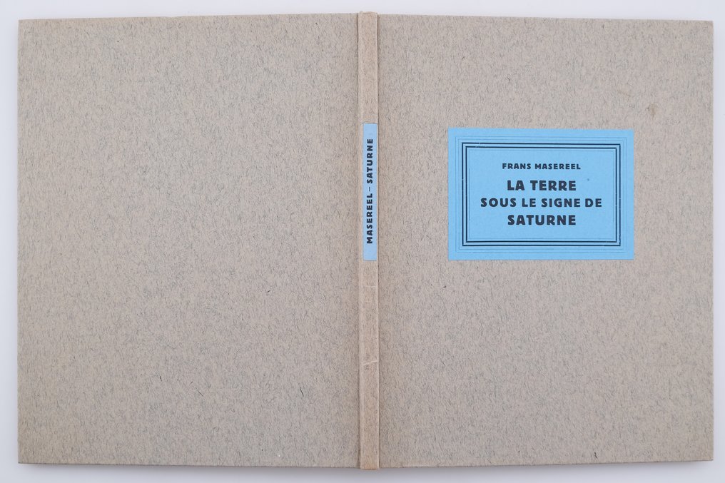Frans Masereel - La Terre sous le signe de Saturne - 1944 #3.2