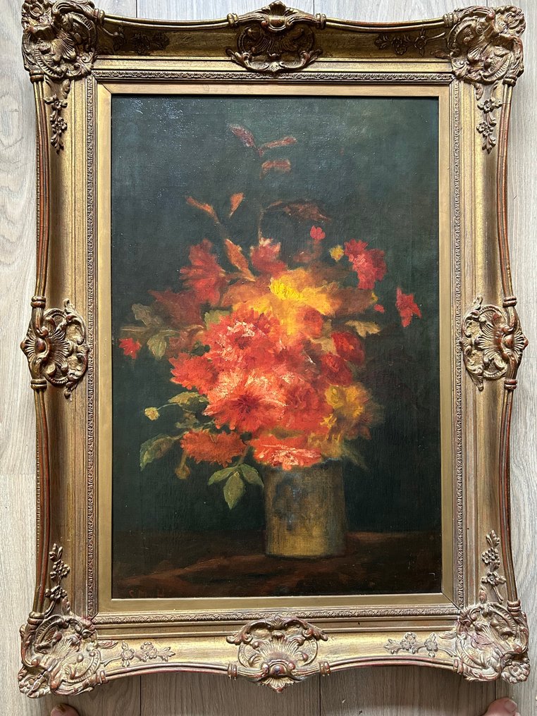 Sientje Mesdag - van Houten (1834 - 1909) - Bloemstilleven #1.0