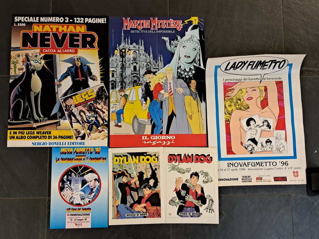 Dylan Dog; Martin Mystere; Nathan Never - 6 Αφίσα #1.0