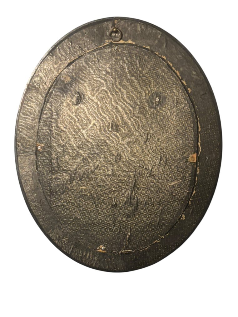 Πλαίσιο Groot με καμπύλο γυαλί - Σταύρωση - 49 εκ. - Αντίκες - Meerschaum, Ξύλο, Γυαλί - 1850-1900 #3.2