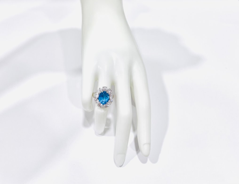 Utan reservationspris - Ring Silver - Topazio #1.0