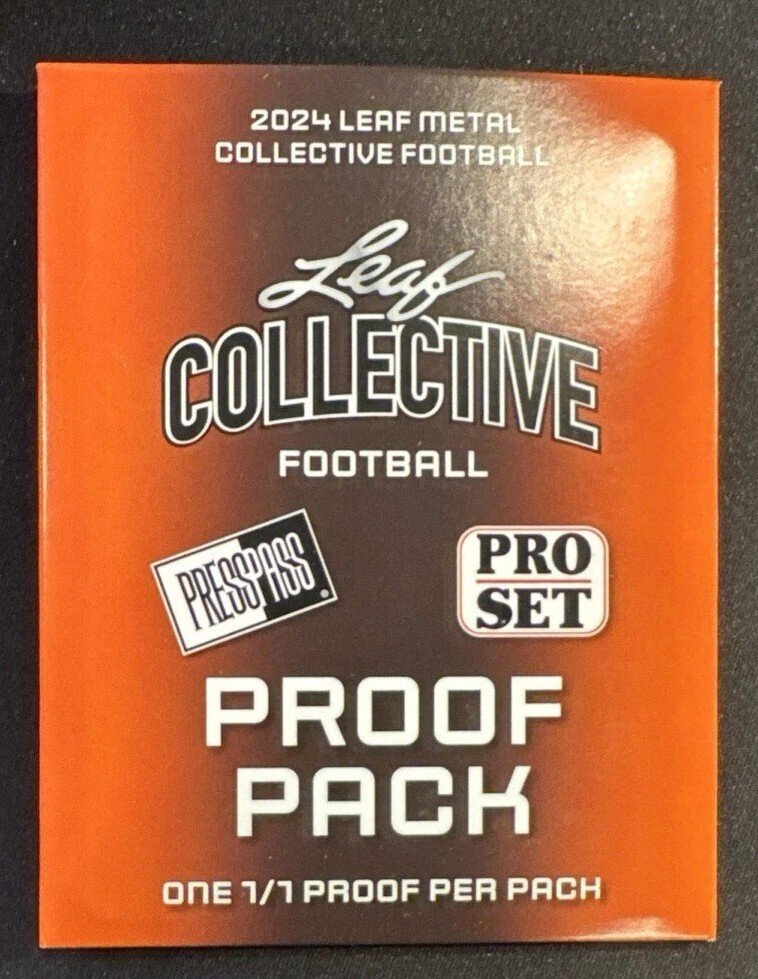 2024 Leaf Metal Collective 1/1 Proof Mystery Pack-Pro Set or Press Pass 只有一张, Proof pack - 1 Pack - 优秀(EX) #1.0