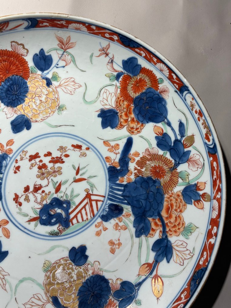 Imari中国风装饰的盘子（27厘米）（不设底价出售） - 瓷器 - 中國 - 清康熙（1662-1722） #2.1