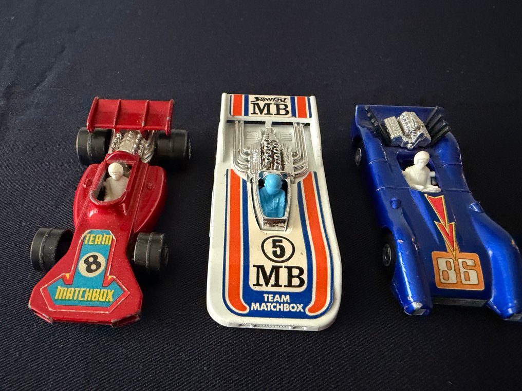 Matchbox - Αυτοκίνητο μοντελισμού (3) - Team Matchbox (No.24), Hi-Tailer (No.56), Blue Shark (No.61) #3.2