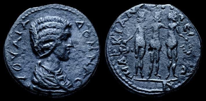 Romerriget (Provinsielt). Julia Domna (Augusta, AD 193-217). Æ Moesia Inferior, Marcianopolis  (Ingen mindstepris) #1.0