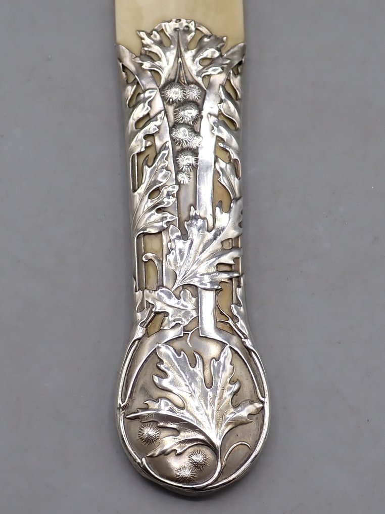 Papiermesser - Silber, Celluloid #3.2